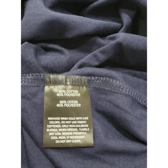 Seattle Seahawks XL Long Sleeve Navy Blue Shirt NWOT - Picture 7 of 9